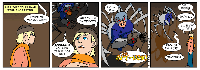 Enter the Spy-Der